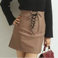 【美品】最終価格リップサービス ハイウエストミニスカート