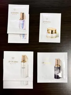 クレ・ド・ポー　サンプル　試供品　化粧/乳液2種/美容液