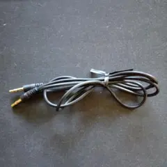 3.5mmオーディオケーブル 黒 1m