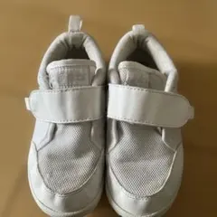asics SUKU2 PRESCHOOL 上履き 白 18.0cm