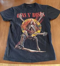 Guns N' Roses スケルトンギタリスト Tシャツ