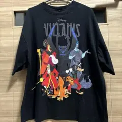 【新品】ディズニーヴィランズ　ブラックTシャツ ビッグシルエット　WEGOのサムネイル