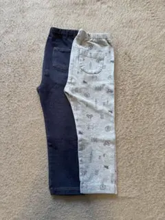 ユニクロ 10分丈レギンス 2枚セット サイズ90