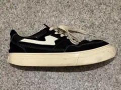 S.W.C. ブラック スエード スニーカー