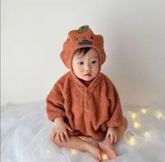 【80cm】mocmof ハロウィン かぼちゃポンチョ なりきりケープ