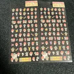 平成レトロ　キキララ　プチマークシール　カミオジャパン　未使用