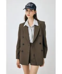 Moussy DOUBLE BREASTED PEAKED ジャケット