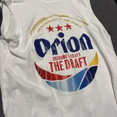 Orion オリオンビール ノースリーブ Tシャツ ホワイト