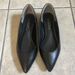 green label relaxing＊フラットパンプス＊22.5㎝＊黒