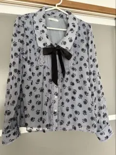 axes femme 長袖ブラウス