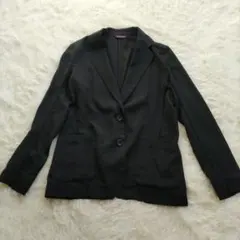 アーバンリサーチ　薄手　テーラードジャケット　春夏秋　ブラック　ビジネス