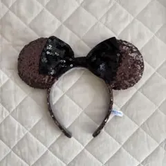 ミッキーマウス風スパンコールカチューシャ