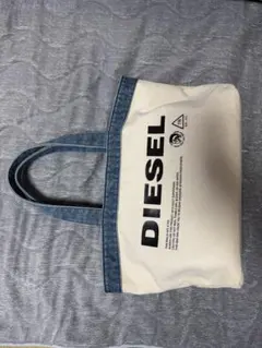 DIESEL ケミカルウォッシュ デニム トートバッグ ディーゼル y2k A4