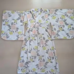 プティマイン☆花柄キッズ浴衣☆120