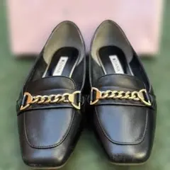 ダイアナ パンプス ローヒール 黒