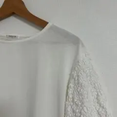 ハニーズ　袖レースバルーンTシャツ