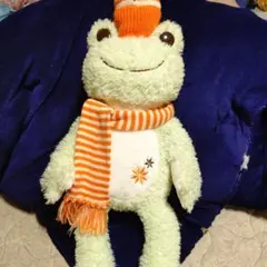 かえるのピクルス マフラー・ニット帽付き