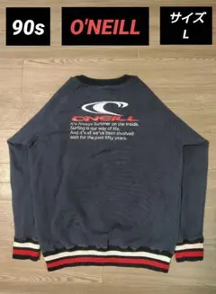 90s ヴィンテージ O'NEILL ブラック トレーナー