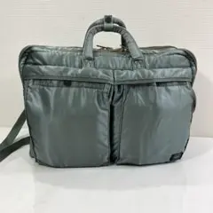 ポーター　タンカー　ビジネスバッグ　カーキ　リュック　ブリーフケース