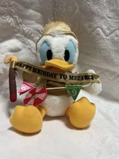 ドナルドダック 誕生日ぬいぐるみ 2022