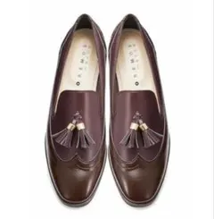 【元値15,400円】軽量タッセルスリッポン 22.5cm（ワイズC 足細向け）