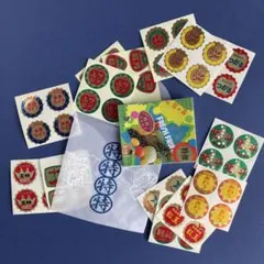 りんご　販促シール　ミニおすそ分けファイル