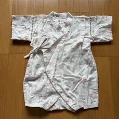 ベビー浴衣　甚平　さくらんぼ　70-80サイズ
