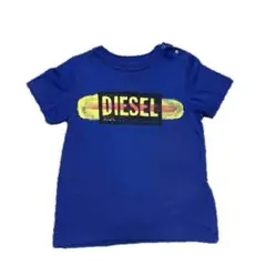 【美品】DIESEL Tシャツ 青　36M(97〜101㎝)