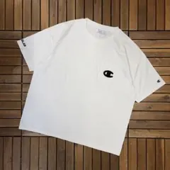 Champion ATMOS コラボ クルーネック 半袖 ポケット Tシャツのサムネイル