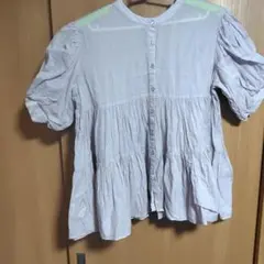 クラシカルエルフ❤︎⭐︎3wayバルーンスリーブティアードシアーシャツ