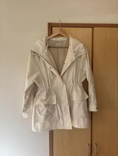 GREEN LABEL RELAXING マウンテンパーカー アイボリーボア付き