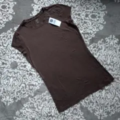 【GAP】★新品タグ付★ブラウン 半袖Tシャツ