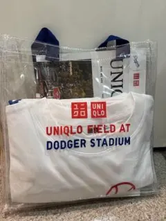 UNIQLO Dodgers Tシャツ 2枚セット クリアバッグ付き - メルカリ