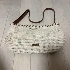 【RODESKO】 ペーパー編み ショルダーバッグのサムネイル