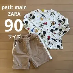petit main ZARA ミッキー 90サイズキッズ
