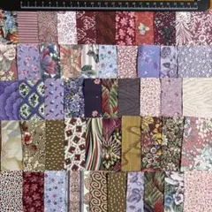 ハギレ　カットクロス　まとめ売り　パッチワーク10㎝×5㎝　50枚 249