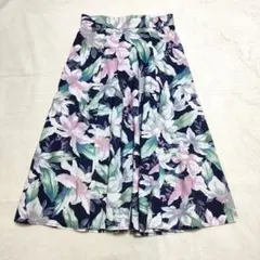 Mystrada マイストラーダ　サイズ34　花柄 フレアスカート