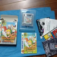 GB ゲームボーイ箱説明書はがき　ゼルダの伝説　夢をみる島DX