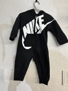 NIKE ブラック ロンパース 12M