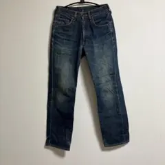 EDWIN 503ZZ ダークブルー デニムジーンズ W28 L38