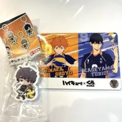 ハイキュー ビッくらポン めじるしアクセサリー 宮治 カード 日向翔陽 影山飛雄