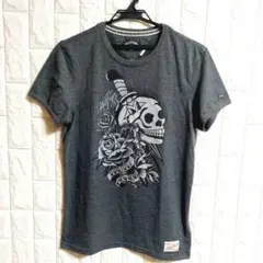 HILFIGER DENIM（ヒルフィガーデニム）　スカル　短剣薔薇　S　㊼のサムネイル