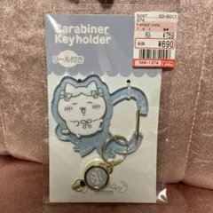 k**様 しまむら　ちいかわ　リボン　リール付きカラビナ　ハチワレ