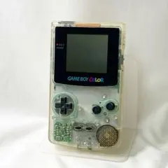 GAMEBOY COLOR スケルトン ゲームボーイカラー ソフト１本付き