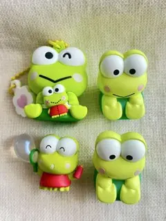 けろけろけろっぴ　グッズ4個まとめ売り　アイラブミー　ゆらゆらマスコット　ガチャ