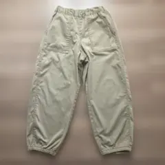 GU ジーユー　140 ワイドワークジョガーパンツ