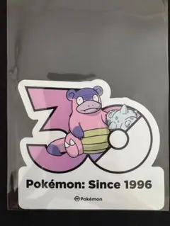 ポケモン 韓国限定 30周年記念 ステッカー ヤドラン ヤドキング ガラル