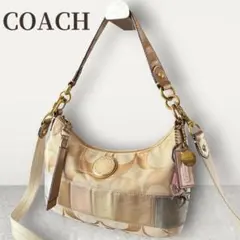y2k 極美品/2way!!COACH コーチ ハンドバッグ ショルダー ポーチ