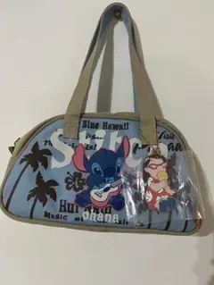 未使用スティッチ　ミニボストンバッグ