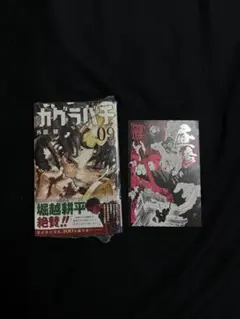 カグラバチ 初版セット全巻　特典ポストカード全種 海外版おまけ付き カグラバチ 初版セット全巻 特典ポストカード全種 海外版おまけ付き